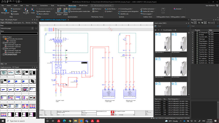 EPLAN Platform 2023 Insert Center